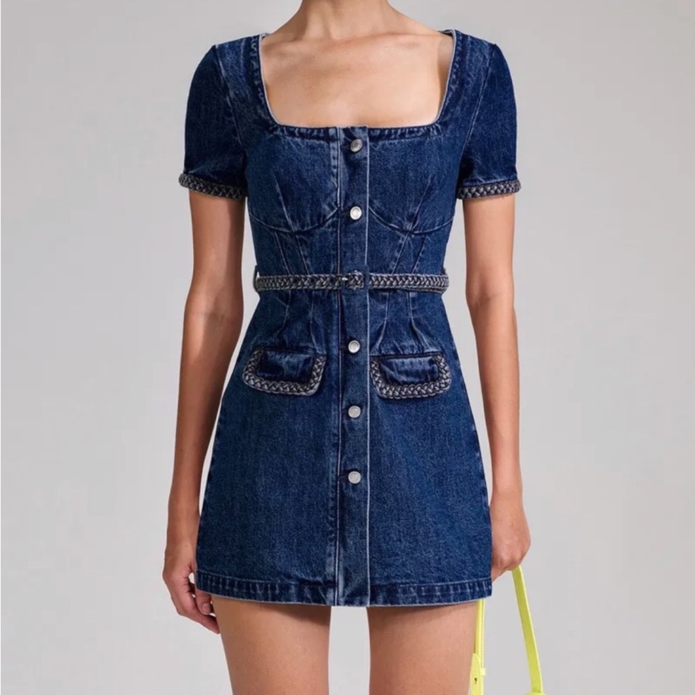 Self portrait Jean Dress